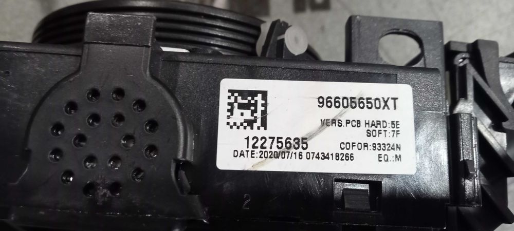 Comutador piscas / escovas Fita Airbag Peugeot / Citroen