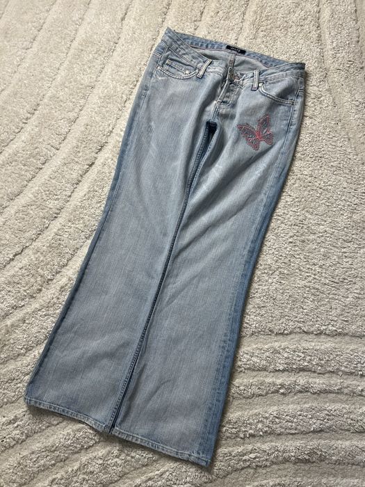 продам штаны джинсы dolce gabbana dg jeans клеш flared y2k vintage дольче габбана
