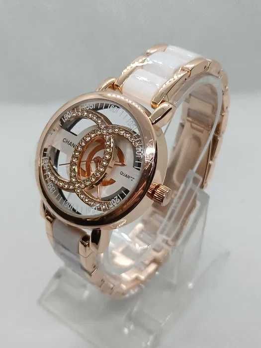 Zegarek CHANEL nowy damski bransoleta pudełko stylowy ozdobny lux
