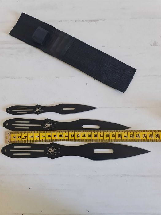 Conjunto de Facas Pretas de Coleção
