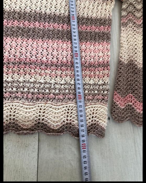 Ażurowy sweterek L/XL