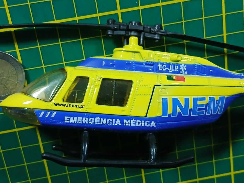 Helicóptero INEM miniatura Burago
