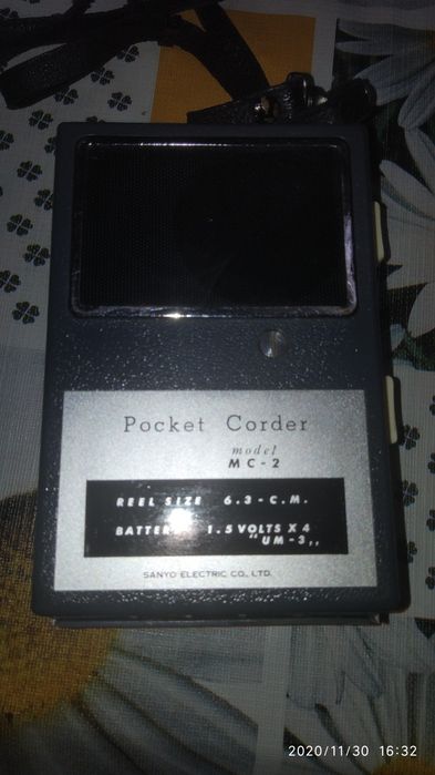 Gravador de MINI Bobines visto em missão impossivel