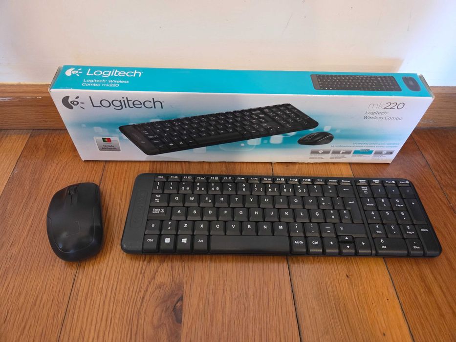 Teclado e rato wireless Logitech