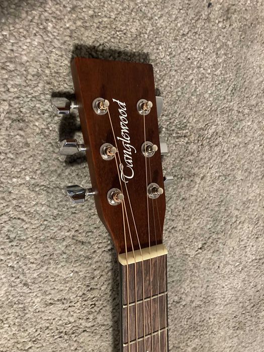 Guitarra Eletroacústica Tanglewood TWCR-OE NOVA E COM ACESSÓRIOS