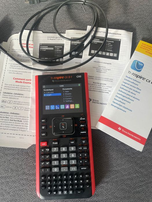 Kalkulator graficzny Texas Instruments TI-Nspire CX II-T CAS.