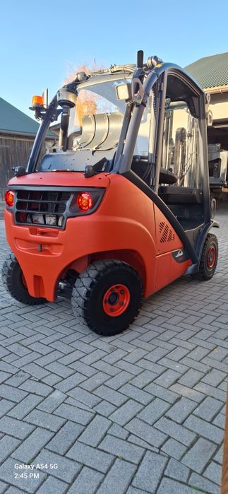 Linde H25z 2018r stan Idealny TRIPLEX Przesuw+Pozycjoner wózek widłowy