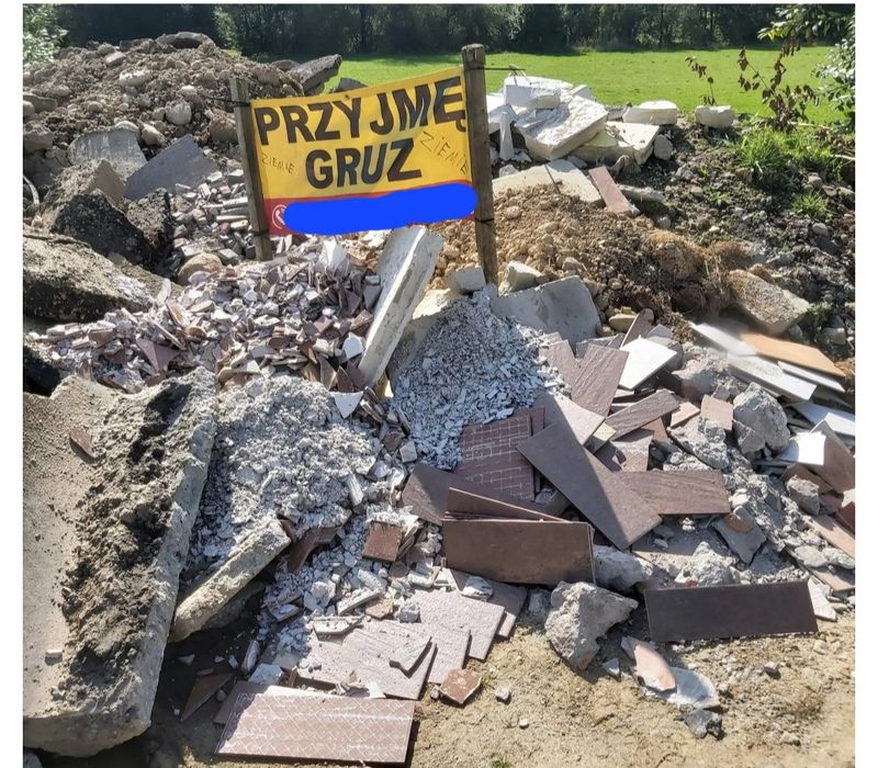 Wskaże miejsce na wywóz ziemi lub gruzu