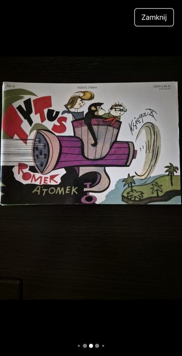 Komiksy Tytus,  Romek i Atomek 8 tomów.