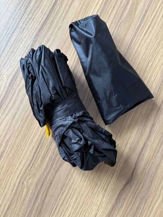 Mała czarna parasolka do torebki parasol czarny