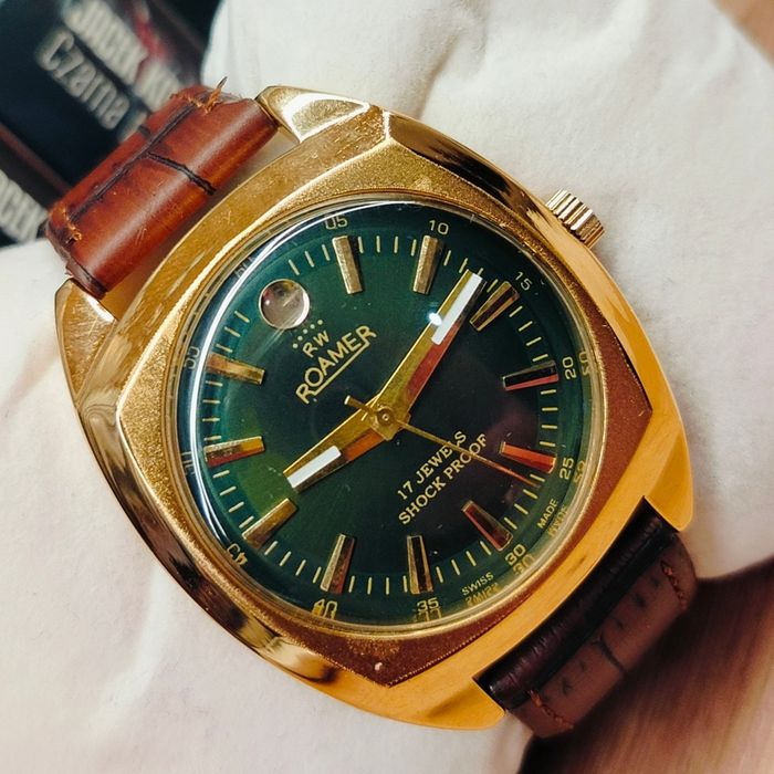 Zegarek Roamer vintage mechaniczny nakręcany