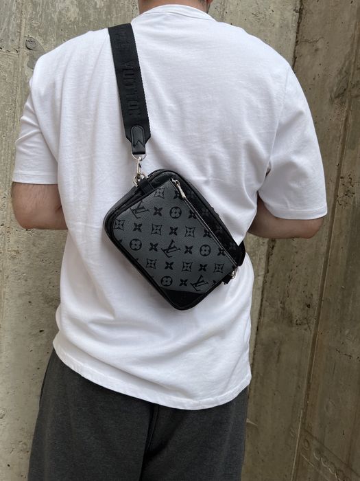 Мужская сумка через плечо /Чоловіча сумка/барсетка/бананка