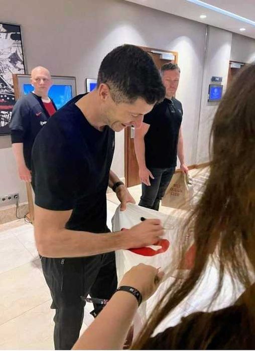 Koszulka Robert Lewandowski z autografem