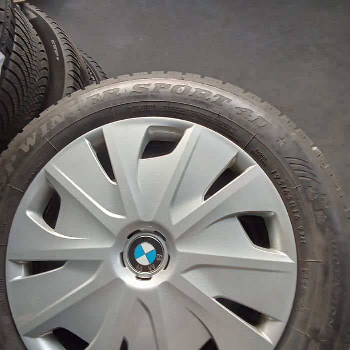 Koła z oponami zimowymi do BMW serii 1-2, 195/65R16 92H