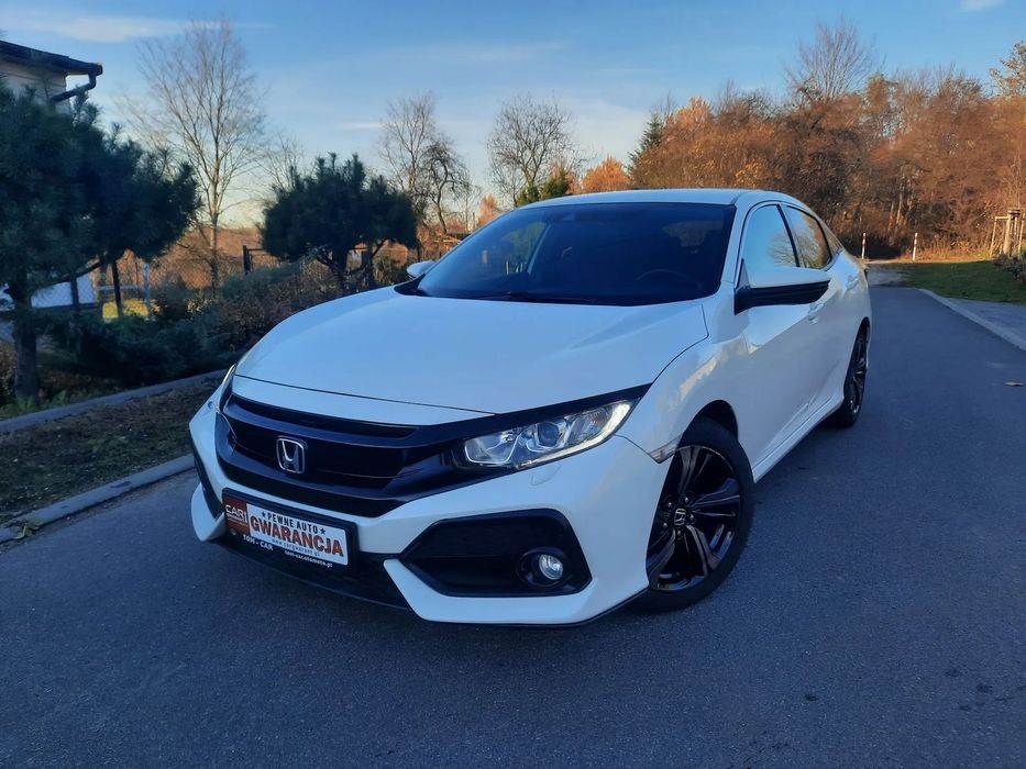 Honda Civic Duża Navi+Kamera+Światła LED+Asystent Pasa+Zderzeniowy! 122tyś km !!!