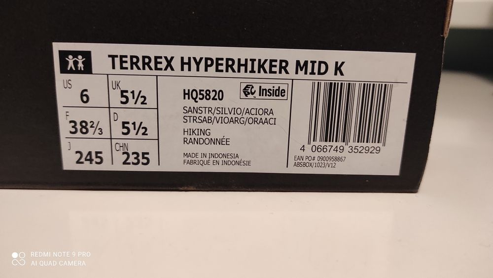 Adidas Terrex Hyperhiker MID k 38/2-3