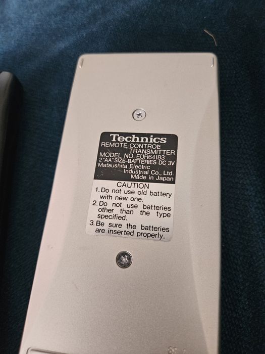 Pilot Technics cd player eur64183 i eur642100 oryginalne