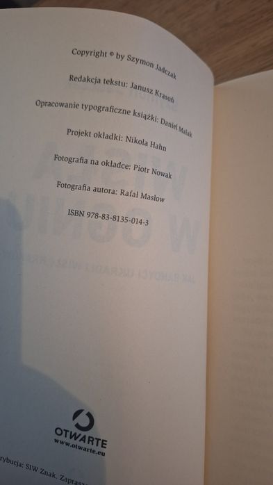 książka Wisła w Ogniu, kibice Wisła Kraków, Szymon Jadczak