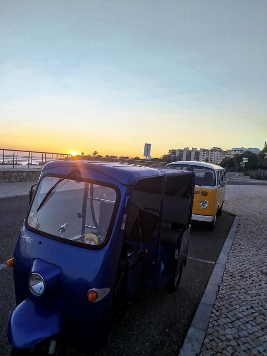 Tuktuk Elétrico – pronto a trabalhar