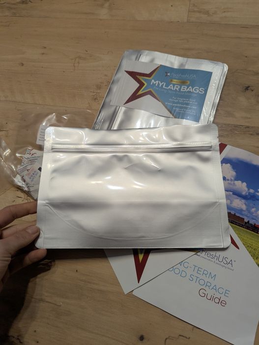 Opakowania mylarowe mylar bags Fresh Pack USA worki MRE  10 sztuk