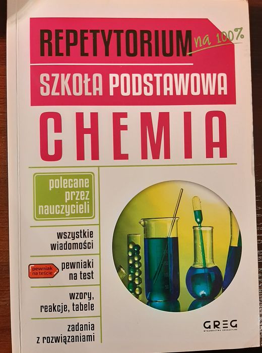 Repetytorium szkoła podstawowa chemia greg