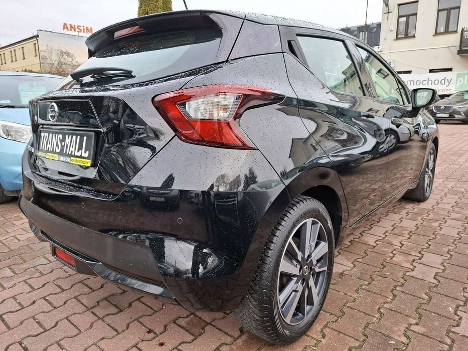 Nissan Micra Benzyna. 90 Koni. Navi. Podgrzewane Fotele i Kierownica. Serwisowana.