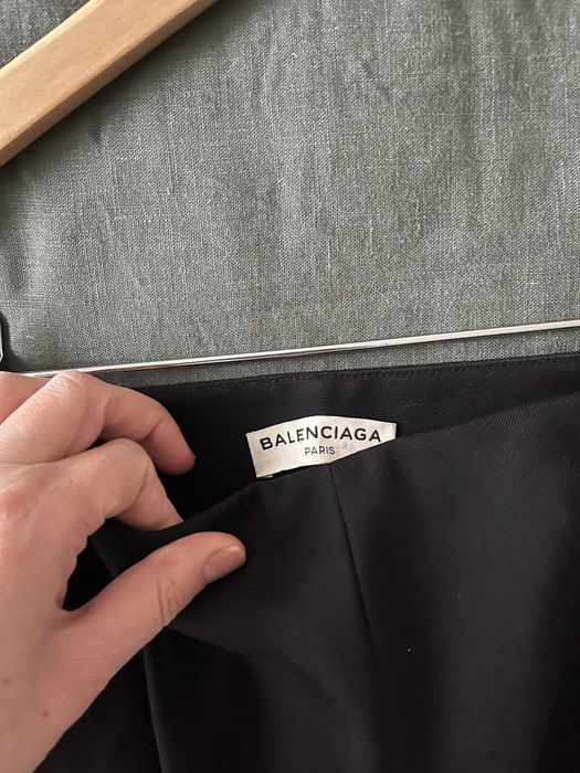 Вінтажні чорні вузькі штани Balenciaga