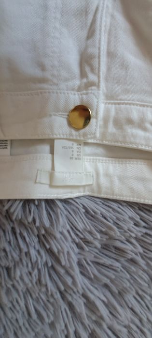 Białe spodenki H&M rozmiar 38