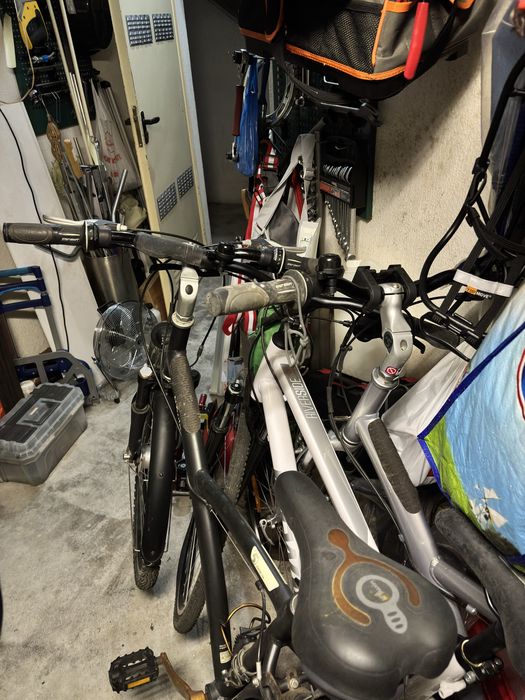 Lote de bicicletas