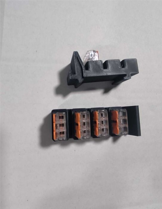 Suporte WAGO calha DIN