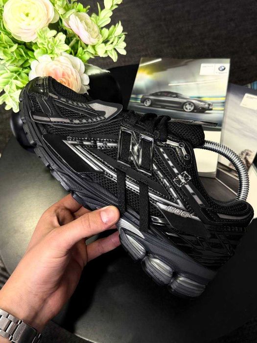 ‼️Склад Львів‼️New Balance 1906A Black  | 41 44  |сітка, встаки із шкіри|