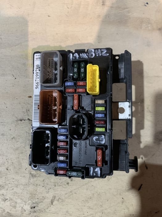 Caixa de fusiveis bsm citroen c3 1.4