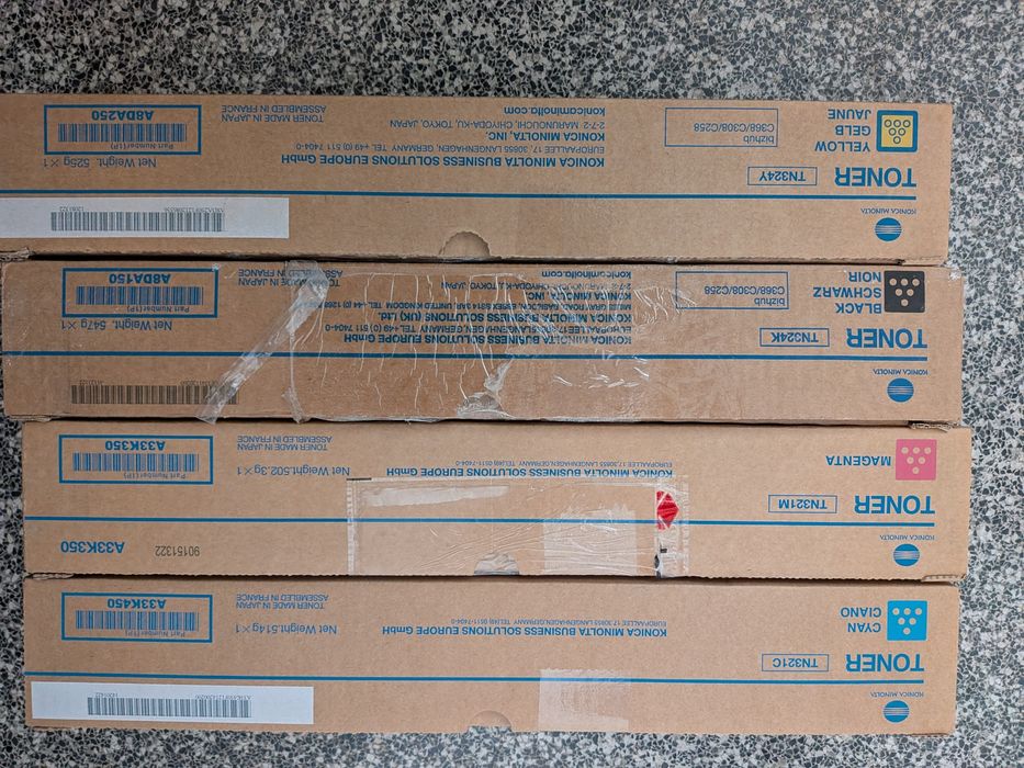 Toners Konica Minolta Originais – Novos