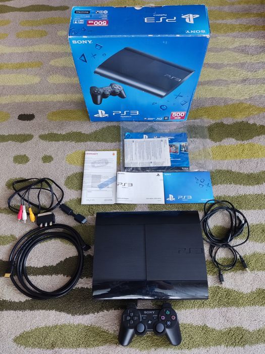 Playstation 3 super slim CIB 500GB cech-4003c