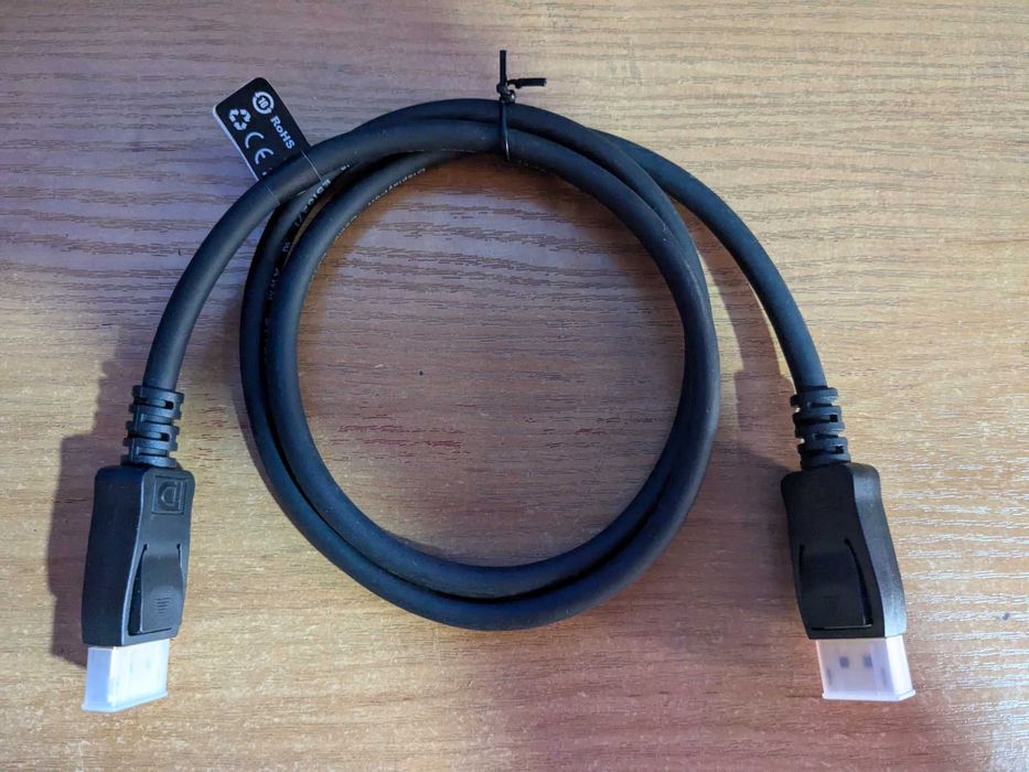 Кабель HP DisplayPort M/M V1.2 4K 1 m Black