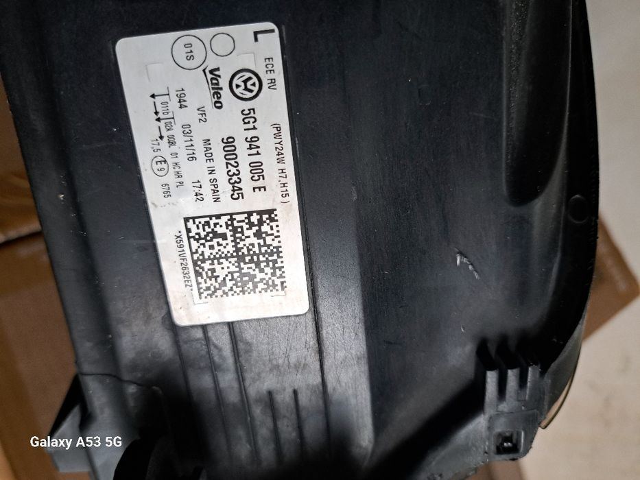 Lampy Golf 7 2012- 2016