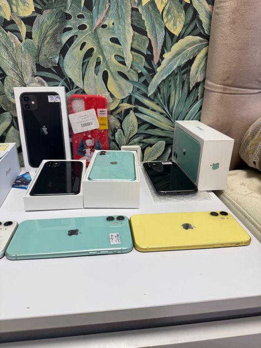 iPhone 11 128GB Neverlock Айфон 11 128ГБ Жовтий 100%акб TradeIN Вибір