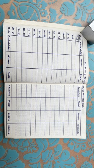 Kalendarz kieszonkowy 1993 terminarz informator oryginał PRL