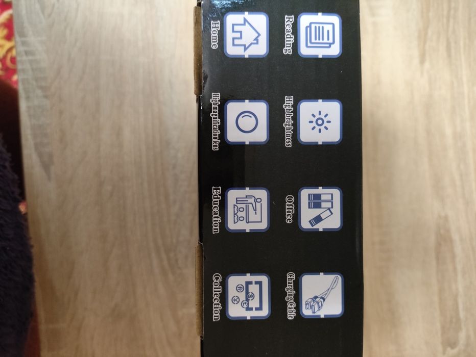 Окуляри-лупа налобна з LED ліхтарем із вбудованим акумулятором