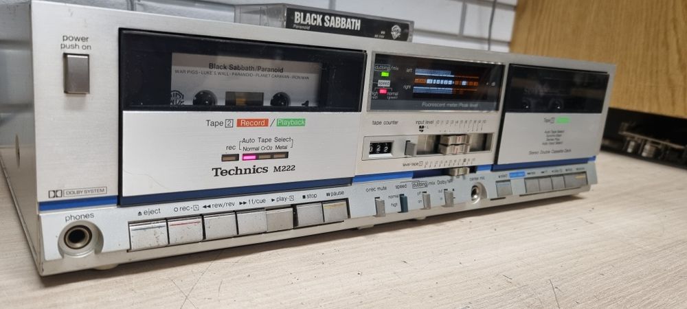 Magnetofon deck TECHNICS RS-M222. Japan