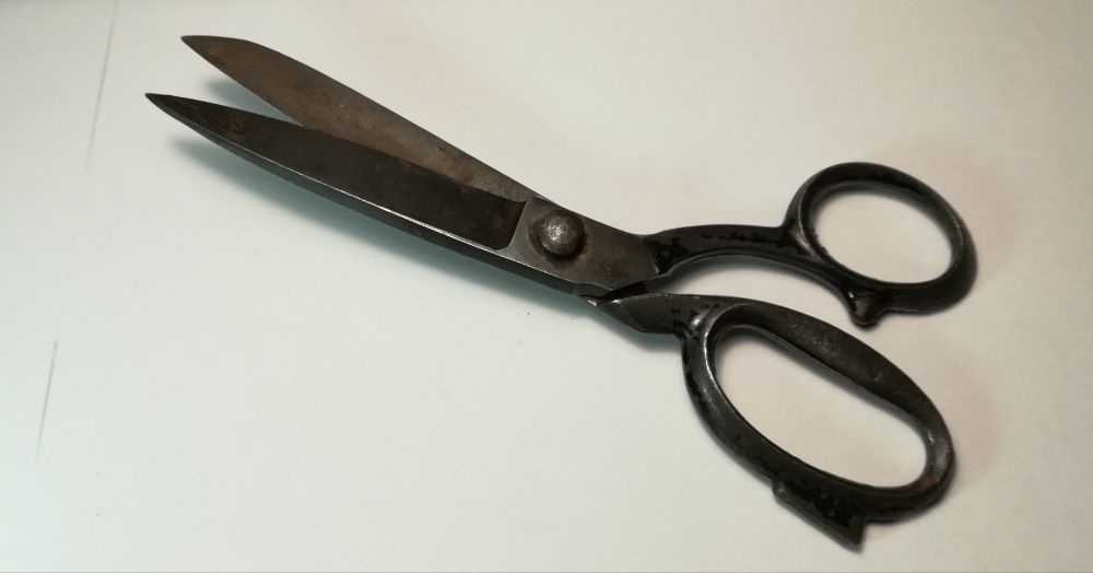 Tesouras de alfaiate antigas