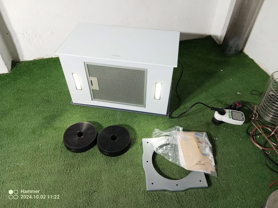 Klarstein kronleuchter okap  wyspowy 60cm