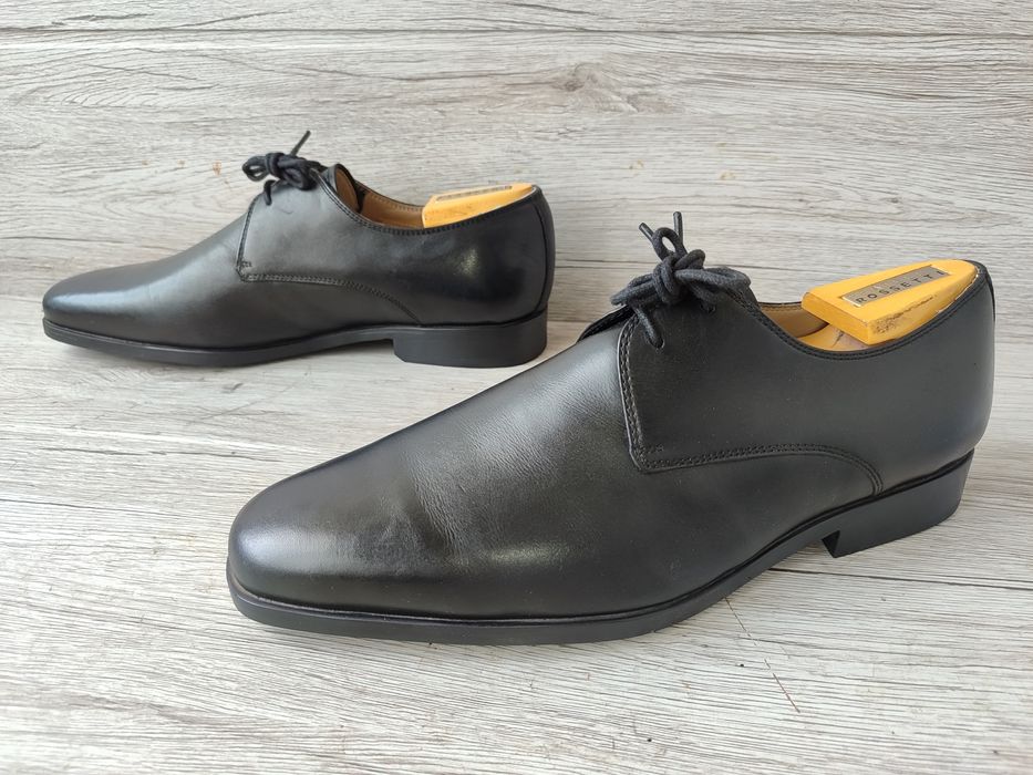 Clarks 44р туфли мужские ботинки кожаные Индия