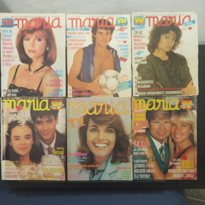 42 revistas MARIA, anos 80 (lll)