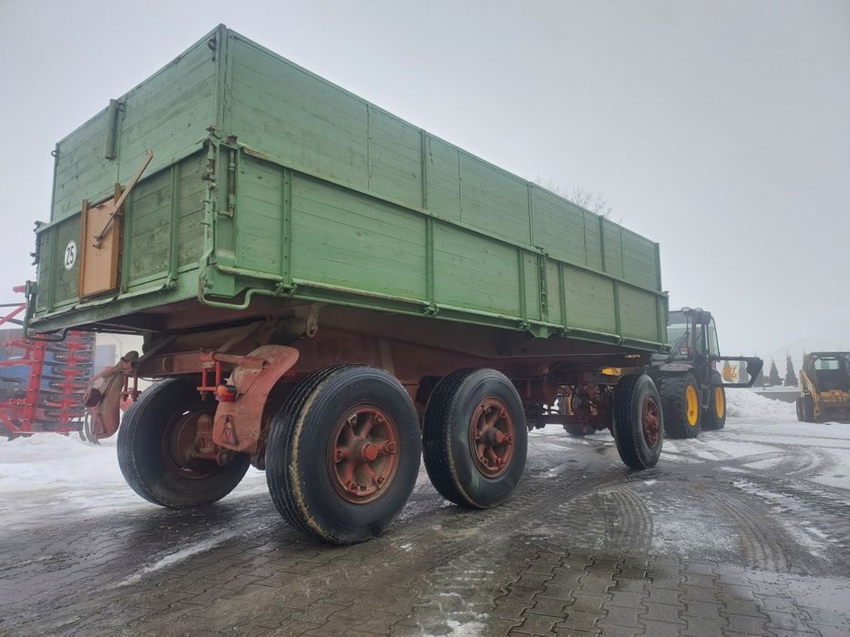Przyczepa rolnicza wywrotka  3 osiowa 24 ton