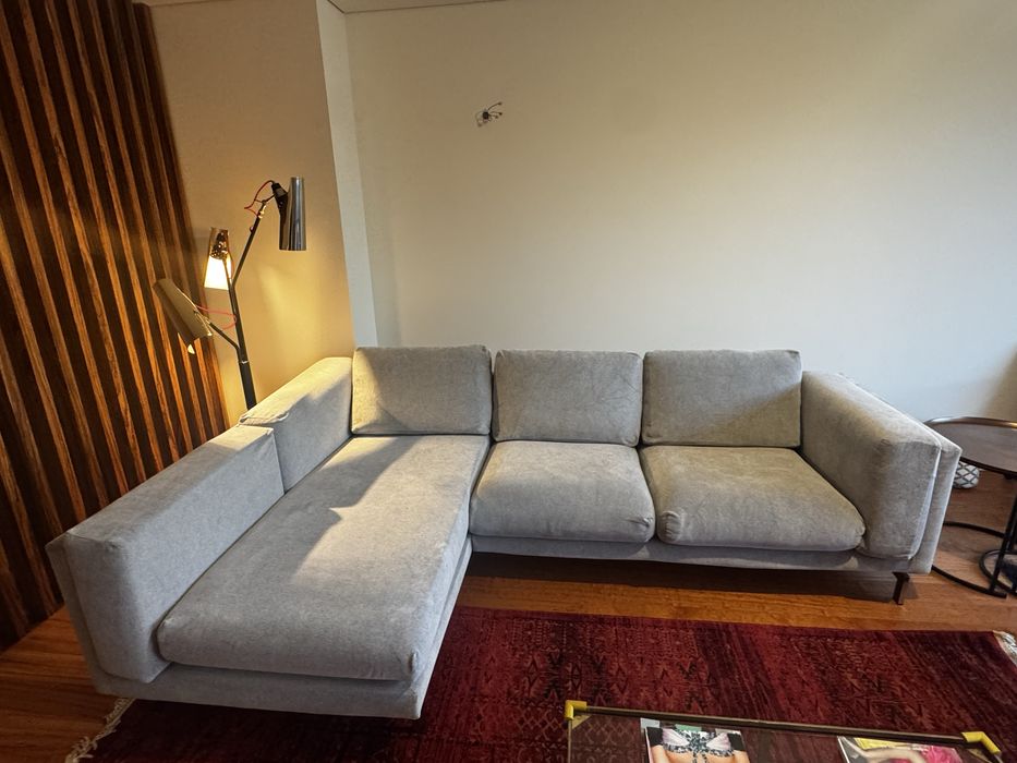 Sofa IKEA 3 lugares com chaise longue