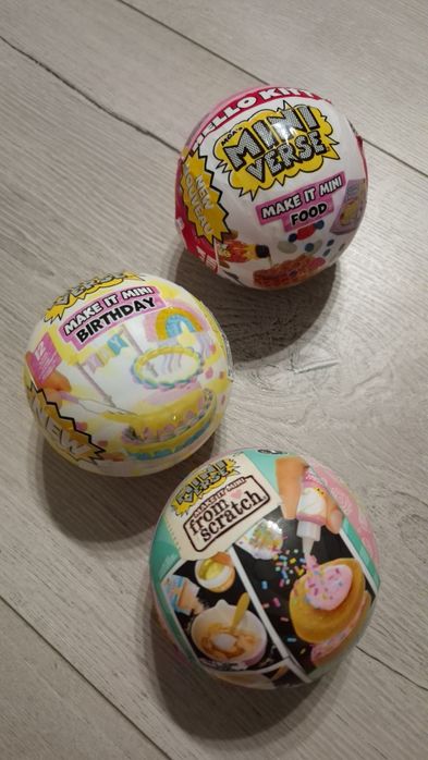 3 szt kule Mini Verse