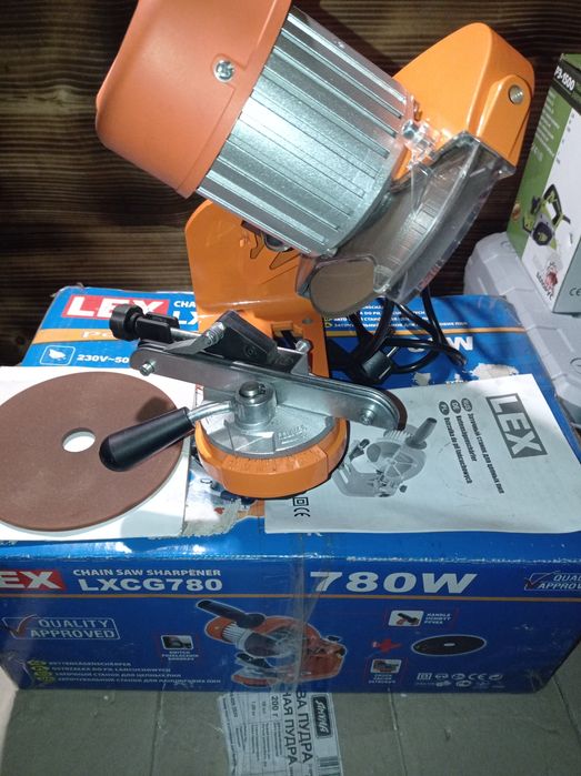 Заточний станок для ланцюгів,безщітковий двигун.