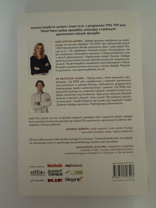 Książka Dietetyka Sportowa