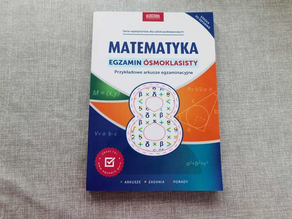 Matemetyka egzamin ósmoklasisty, arkusze czyste